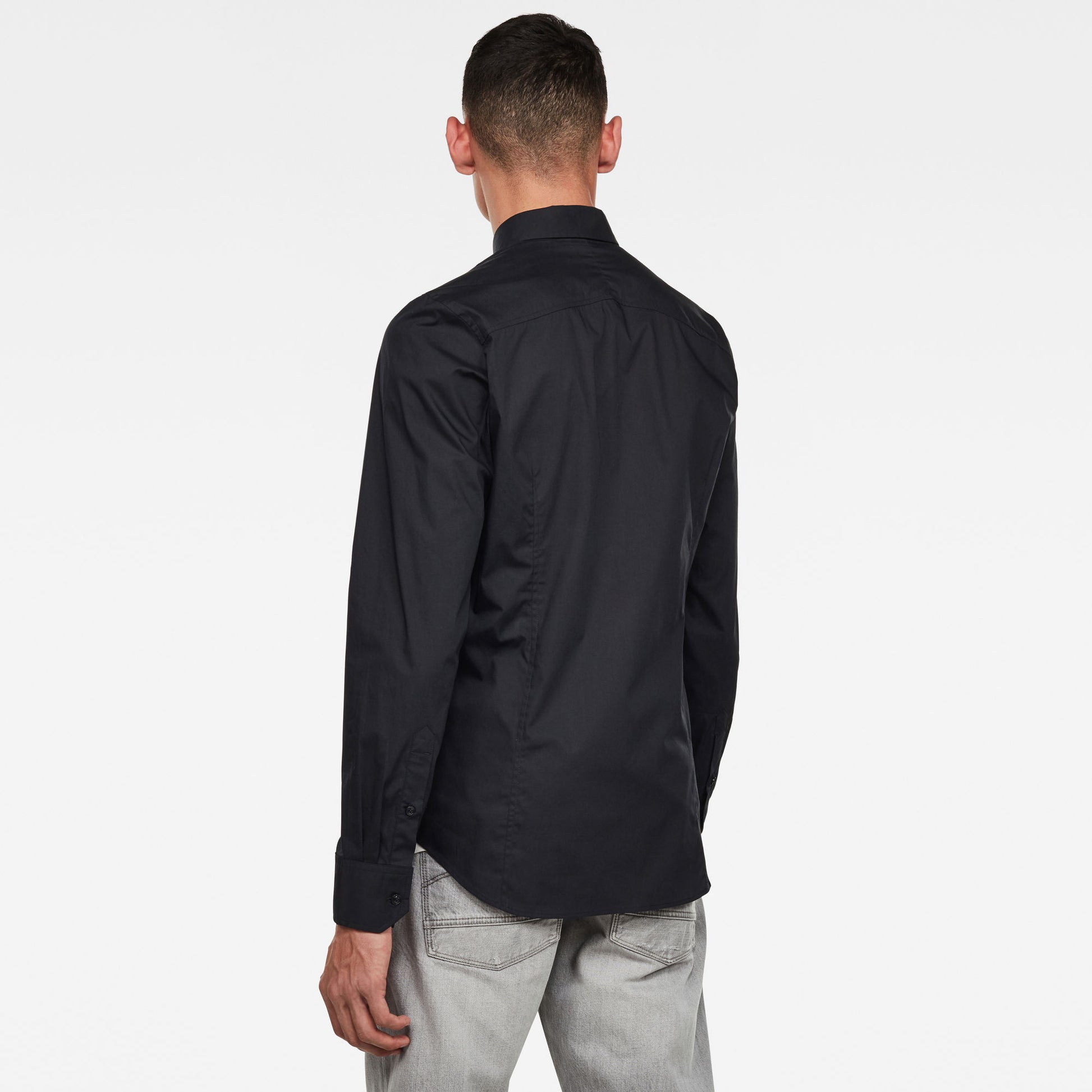 dressed-super-slim-shirt-l-s-6484-dk-black-