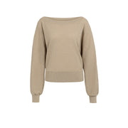 Yaya Pullover mit U-Boot Ausschnitt