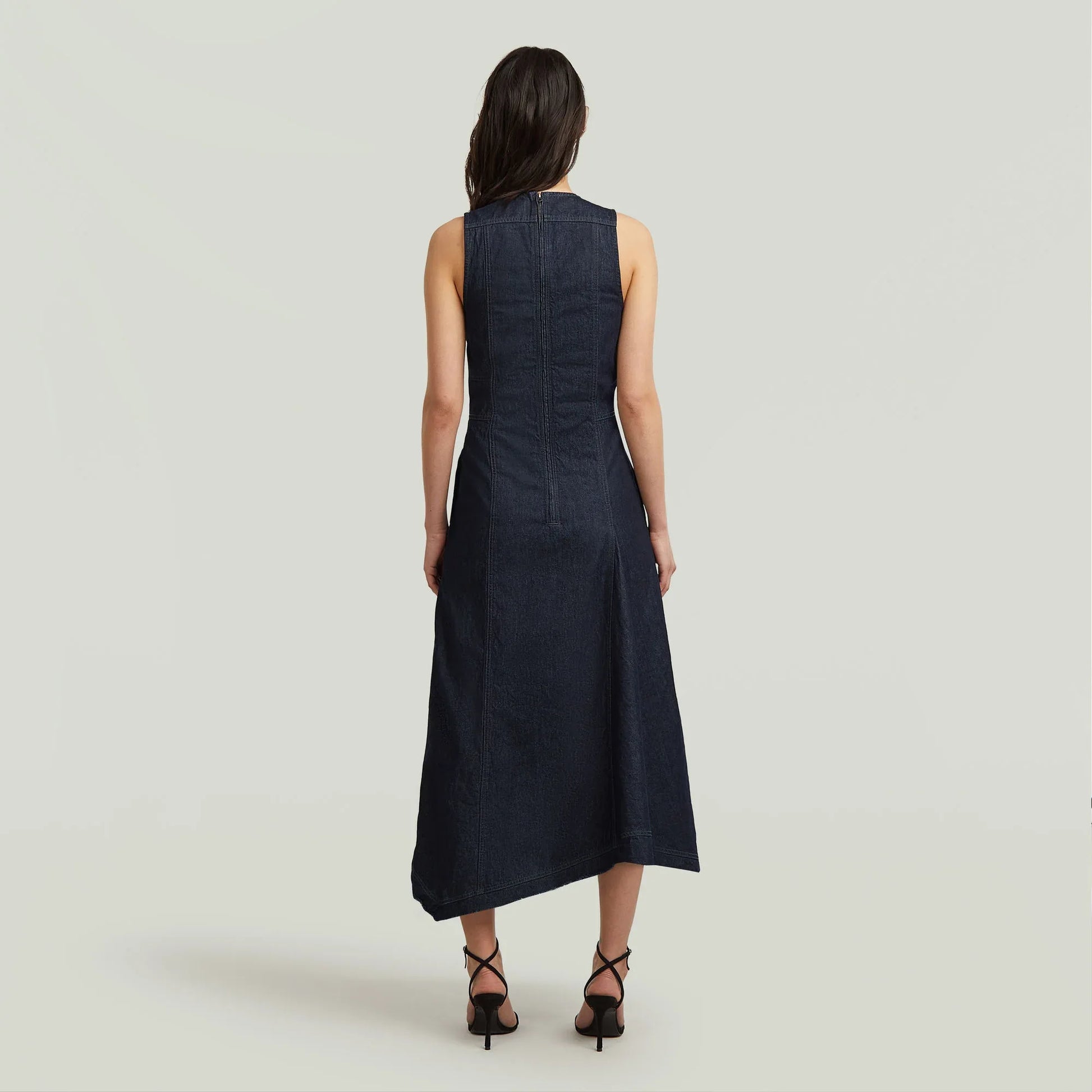 g-star-corset-flare-dress-kleider