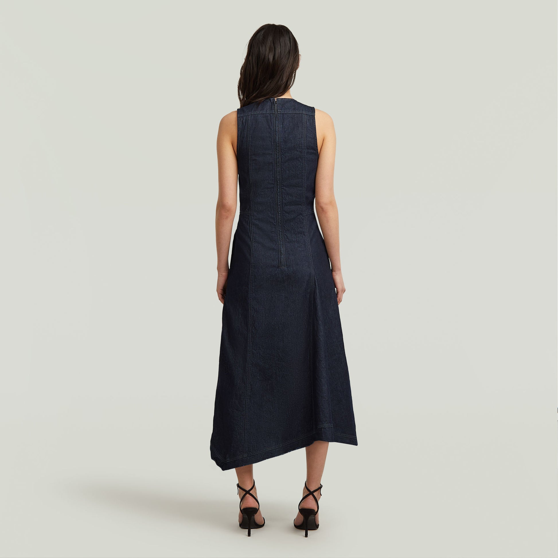 g-star-corset-flare-dress-kleider