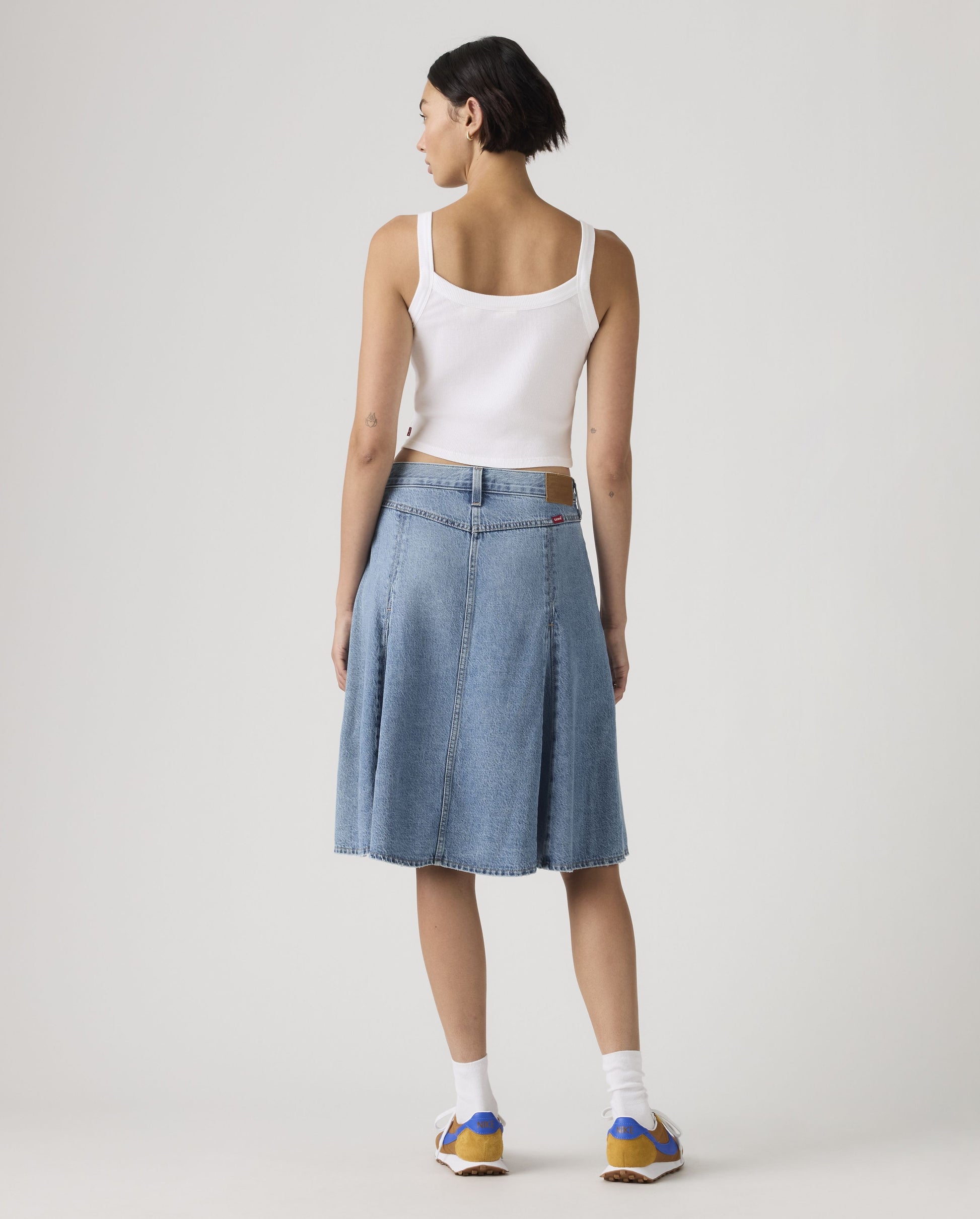 godet-knee-length-skirt-