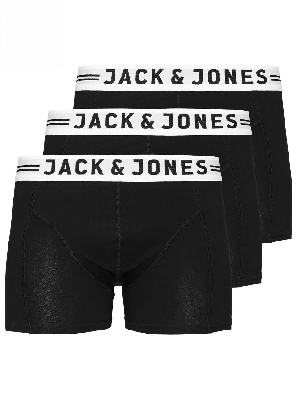 jack-&-jones-sense-trunks-3-pack-unterwäsche