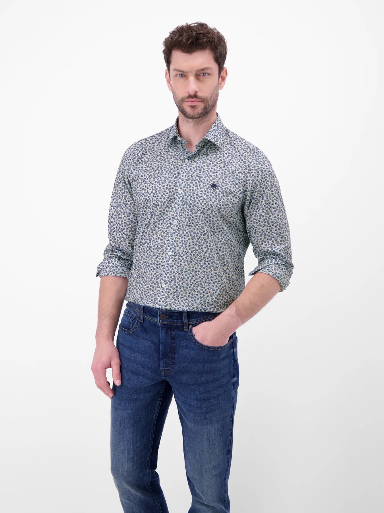 lerros-langarmhemd-mit-trendigem-printmuster-casual