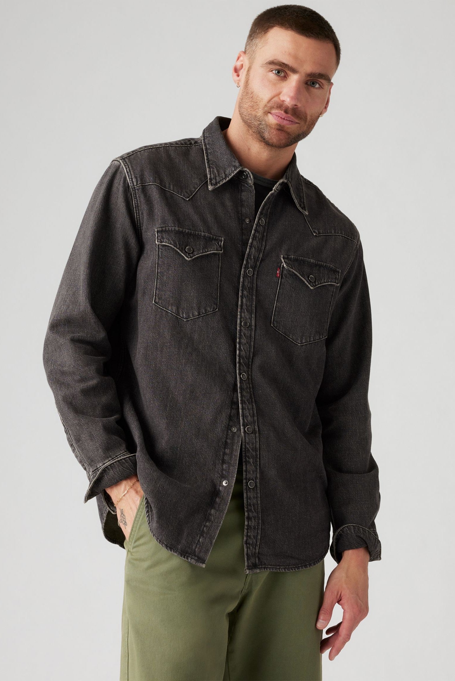 levi's®barstow-western-standard-fit-shirt---black-washed-jeanshemden
