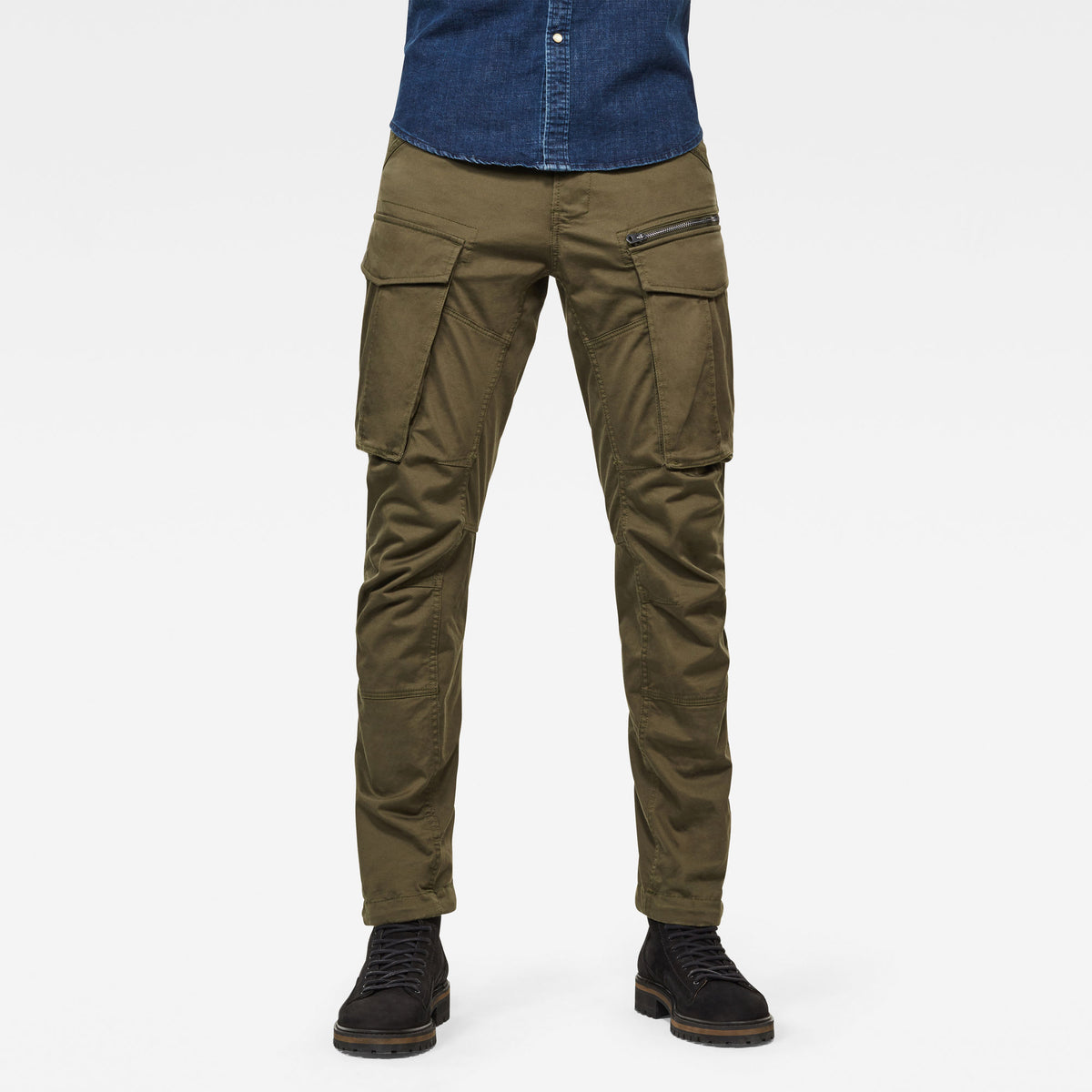 rovic-zip-3d-regular-tapered-6059-dk-bronze-green-