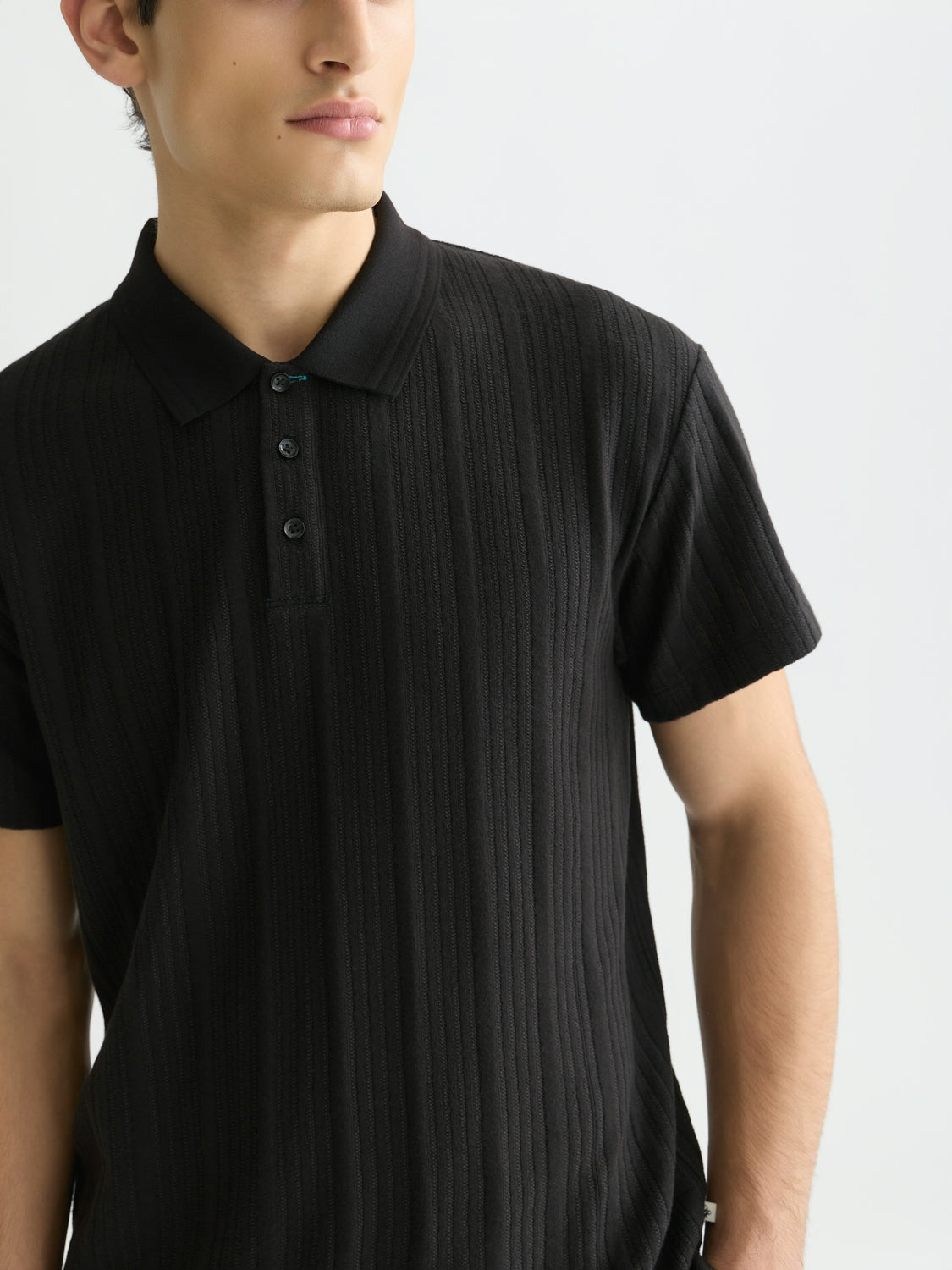 scotch-&-soda-structured-ribbed-poloshirt-polos