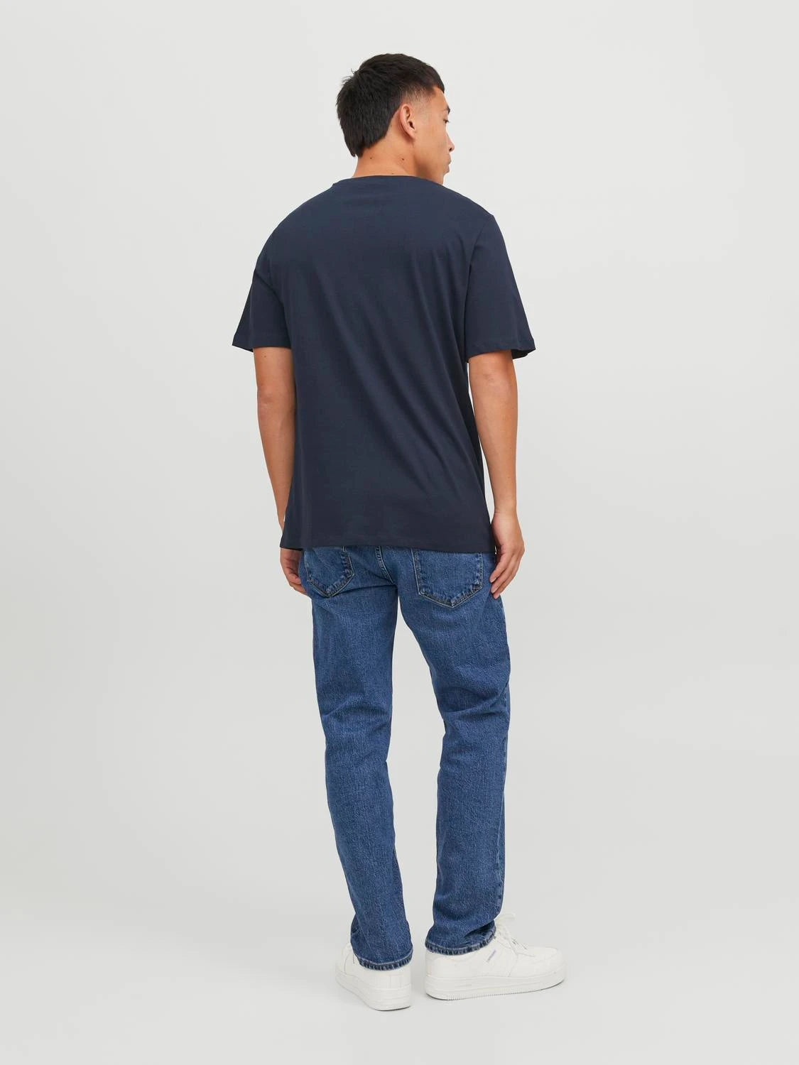 jjeorganic-basic-tee-ss-o-neck-noos-175876001-navy-blazer/slim-