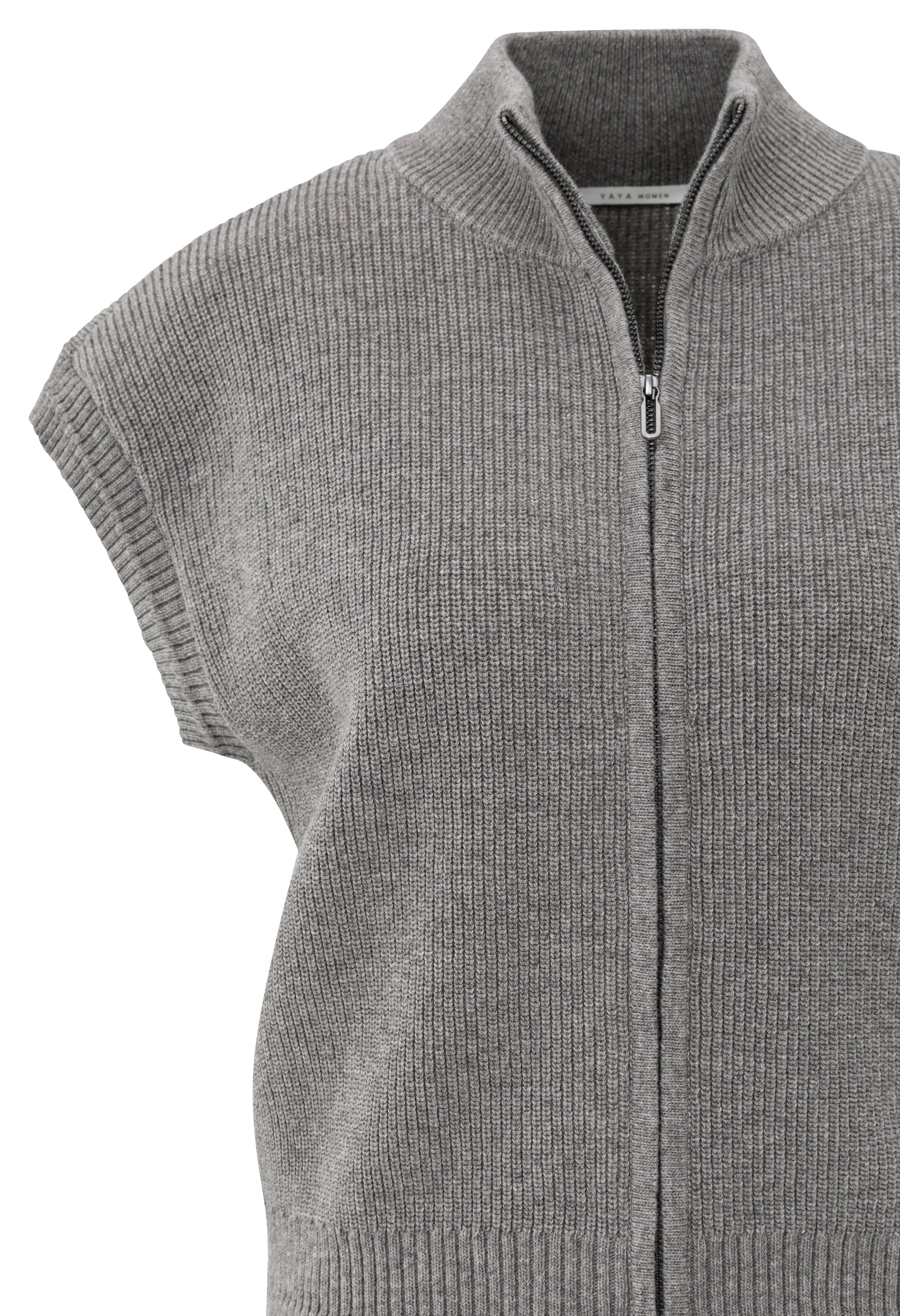 yaya-ärmelloser-cardigan-