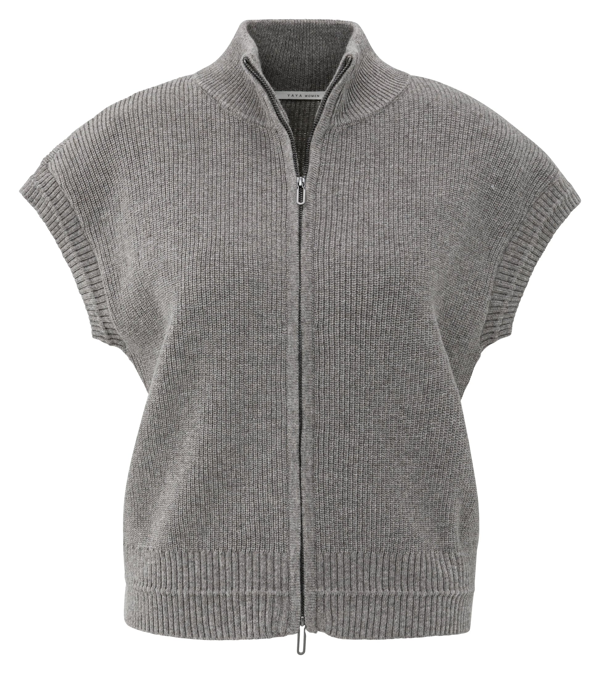 yaya-ärmelloser-cardigan-