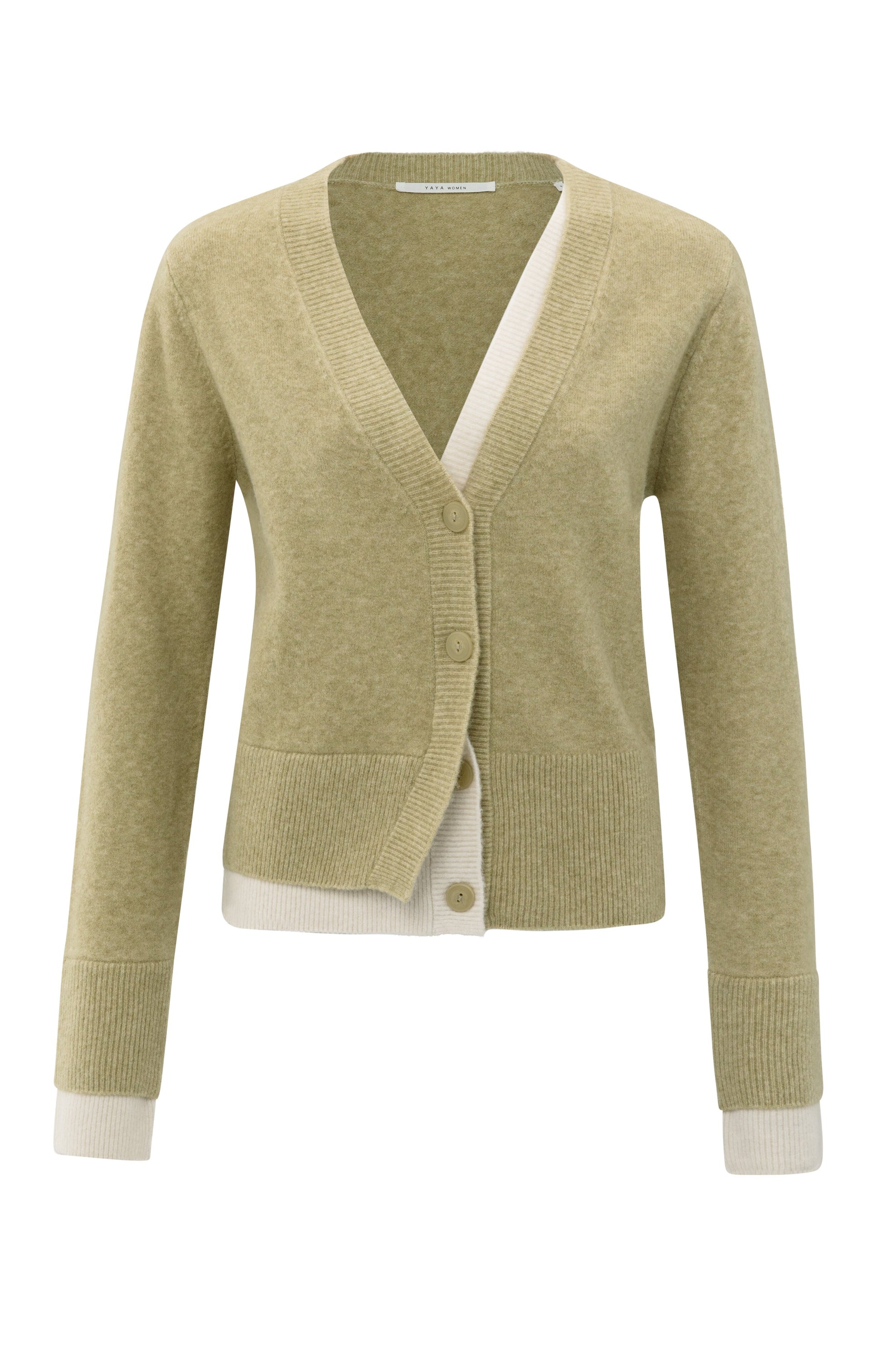 yaya-cardigan-mit-kontrastdetails-