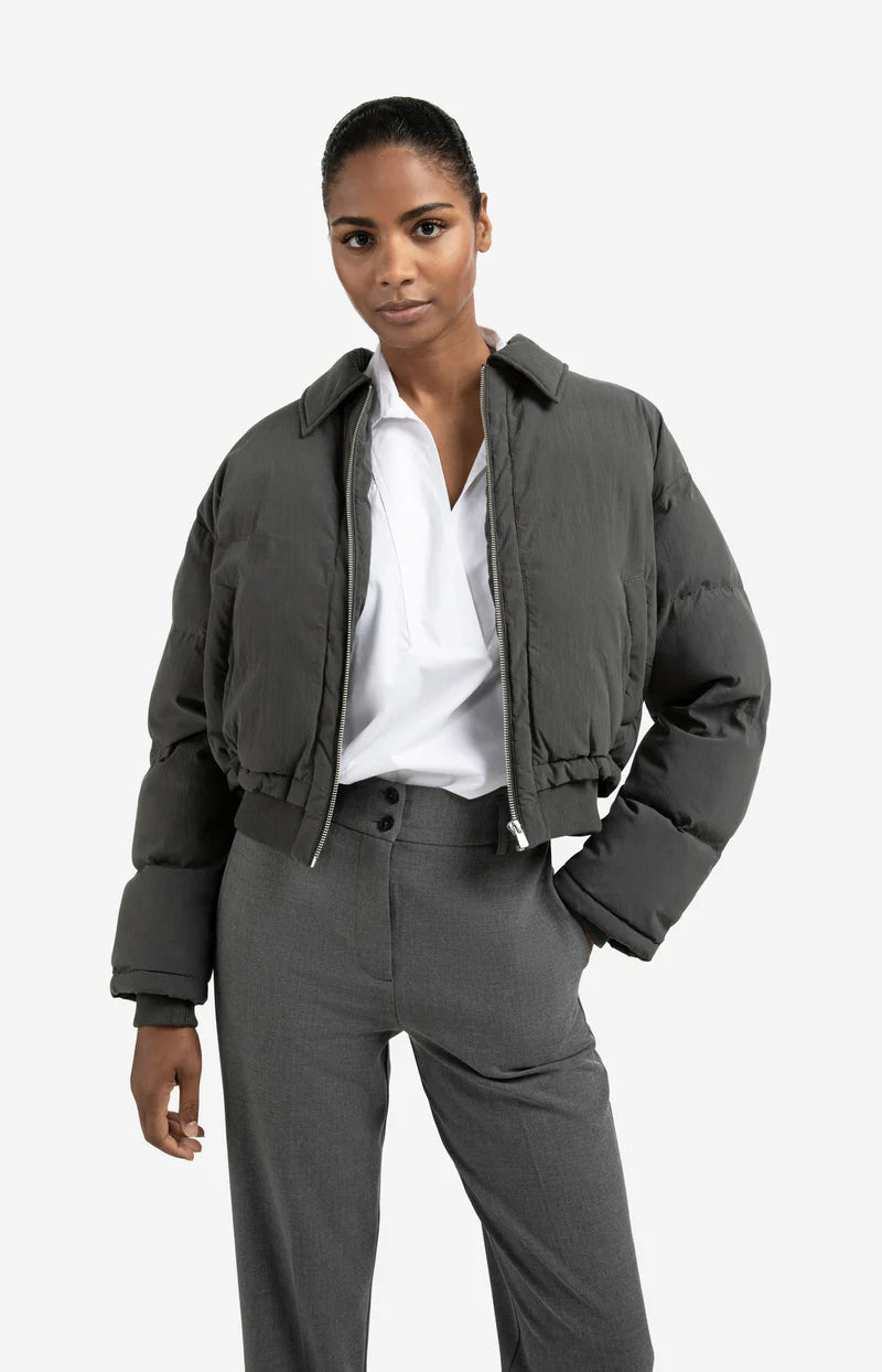 yaya-nylon-padded-jacket-with-rib-d-