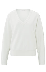 yaya-pullover-mit-v-ausschnitt-strickpullover