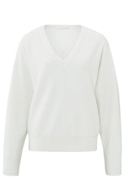 yaya-pullover-mit-v-ausschnitt-strickpullover